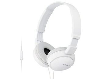 43% off Sony ZX Smartphone Extra Bass Headset w/ Mic, 2 Colors