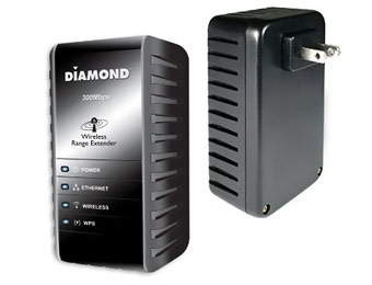 53% Off Diamond Multimedia 300Mbps Wireless Range Extender