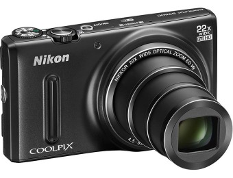 73% off Nikon Coolpix S9600 16 Megapixel WiFi Digital (Refurbished)