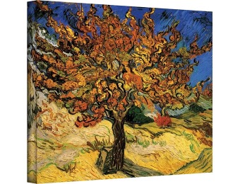 95% off Mulberry Tree by Vincent van Gogh Gallery Wrapped Canvas