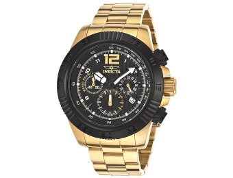90% off Invicta Men's 15896 Speedway 18k Gold-Plated Watch
