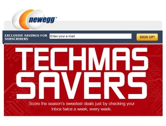 Neweggg 48 Hour Techmas Savers Deals - 15 Great Deals