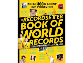 82% off The RecordSetter Book of World Records Paperback