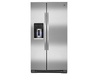 $715 off Kenmore Side-by-Side Stainless Steel Refrigerator
