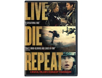 63% off Live Die Repeat: Edge of Tomorrow (DVD)