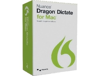 60% off Dragon Dictate for Mac 4.0