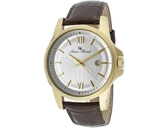 $550 off Lucien Piccard Breithorn Brown Leather Men's Watch