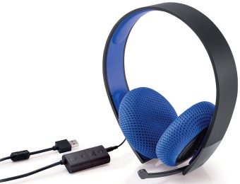 50% off Sony Wired Stereo Headset for PS4, PS3 and PS Vita - Silver
