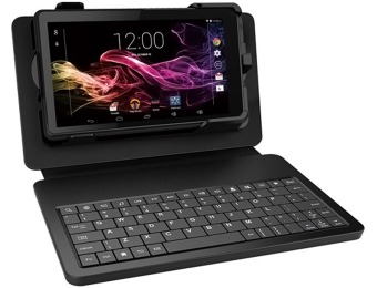 $20 off RCA 7" Tablet 8GB Quad Core with Keyboard/Case