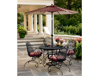 $300 Off Country Living Stanton 5 Pc. Wrought Iron Dining Set