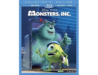 50% off Monsters Inc. Collector's Edition (Blu-ray + DVD)