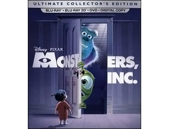50% off Monsters Inc. Ultimate Collector's Edition (Blu-ray 3D)