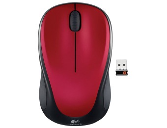 70% off Logitech Wireless Mouse M317 (Red)
