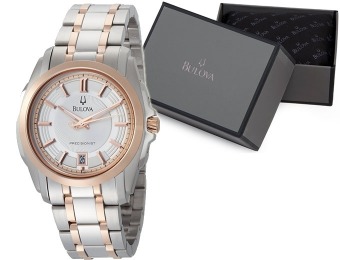 $342 off Bulova Men's Precisionist Longwood Bracelet Watch