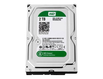 $110 off WD Green 2TB Internal Serial ATA Hard Drive for Desktops