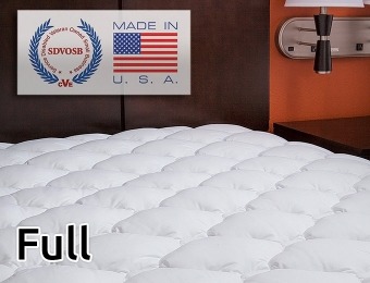 55% off Extra Plush Full Fitted Mattress Topper (Marriott Hotels)