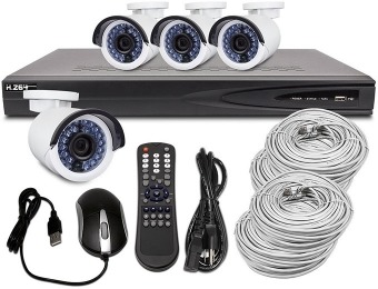 $303 off R-Tech Surveillance System, 4 Ch, 1080p, 1TB, PoE