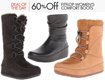 60% off FitFlop Women's Comfort Boots, 6 Styles