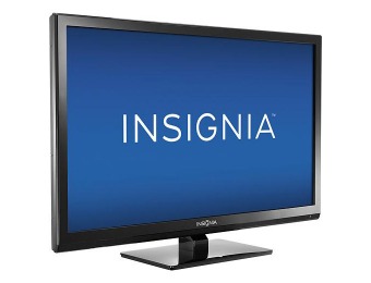 40% off 24" Insignia 24" LED HDTV DVD Player Combo