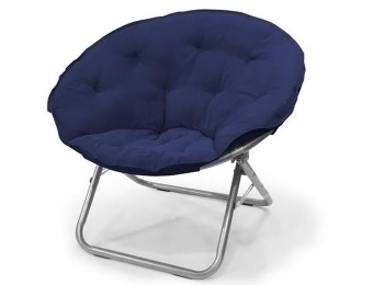 Extra 51% off Mainstays Large Microsuede Saucer Chair