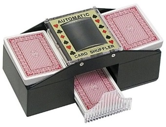 78% off Trademark Texas Holdem Automatic 2 Deck Card Shuffler