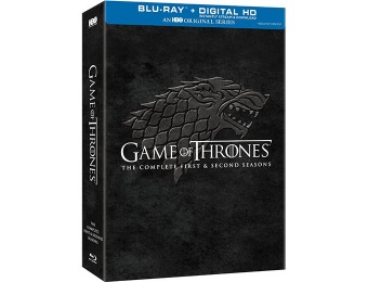 68% off Game of Thrones: The Complete Seasons 1 & 2 (Blu-ray)