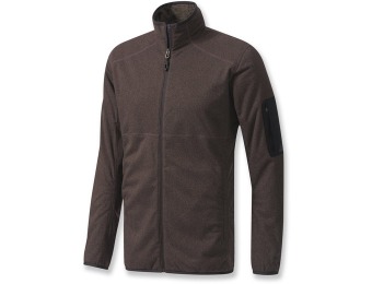 57% off Adidas Outdoor Men's Hiking Melange Fleece Jacket