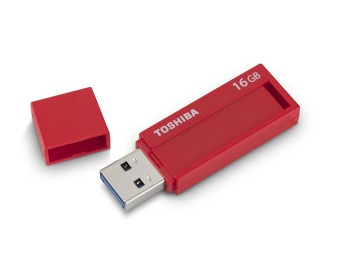 87% off 16GB Toshiba TransMemory ID PFU016B-1BLR 3.0 Flash Drive