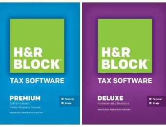 $20 off H&R Block Tax Software at Best Buy, 6 Versions on Sale
