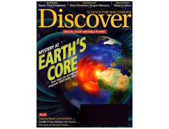 $55 off Discover Magazine Subscription, 10 Issues / $4.89