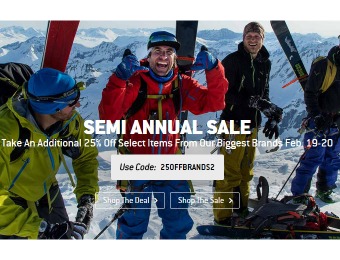 Semmi Annual Sale - Additional 25% off at Backcountry.com