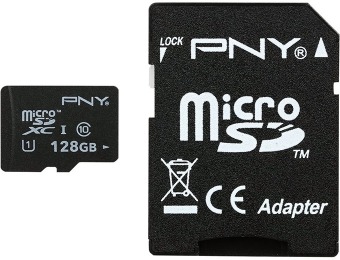 $85 off PNY 128GB microSDXC High Performance Memory Card