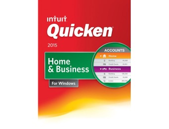 $46 off Quicken Home & Business 2015 - Windows