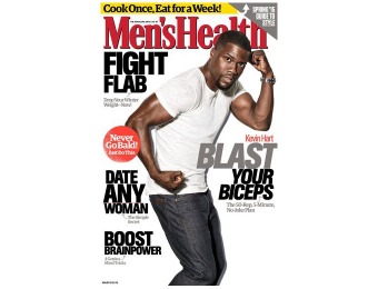 84% off Men's Health Magazine Subscription, 10 Issues / $6.99