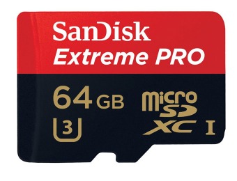 83% off SanDisk Extreme PRO 64GB UHS-I/U3 microSDXC Memory Card
