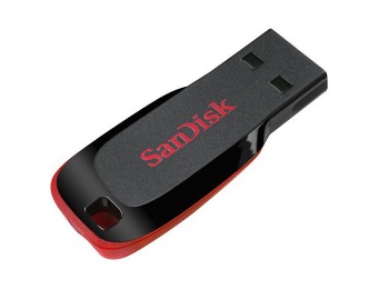 30% off 128GB SanDisk Cruzer Blade SDCZ50-128G-A46 Flash Drive