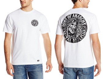 75% off Metal Mulisha Men's Sons Of Anarchy Stamp T-Shirt