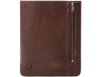 89% off Fred Perry Men's Leather Tablet Sleeve