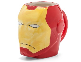 $8 off Marvel Comics Iron Man 16oz Ceramic Molded Mug