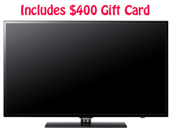 $402 off Samsung 55" UN55EH6000 LED HDTV w/ $400 eGift Card
