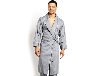 85% off Nautica Men's Sleepwear, Herringbone Robe