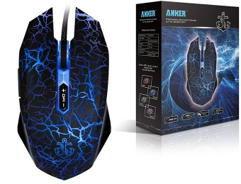 50% off Anker 2000 DPI Gaming Mouse, 7 Programmable Buttons