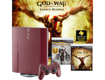 $50 off PlayStation 3 (500GB) God of War Ascension Legacy Bundle