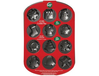 65% off Wilton Christmas Cookie Shapes Pan