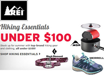 Hiking Essentials Under $100 - Outdoor Clothing & Camping Gear