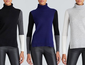 $90 off C by Bloomingdale's Cashmere Turtleneck Sweater