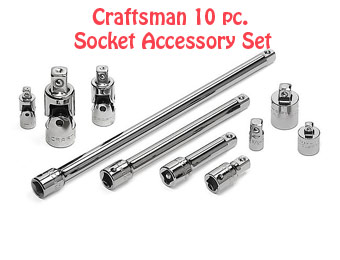 48% off Craftsman 10 Piece Accessory Tool Set