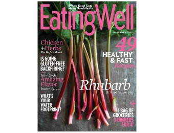 $25 off EatingWell Magazine Subscription, 4.99 / 6 Issues