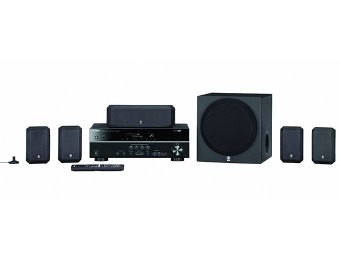 $170 off Yamaha YHT-399UBL 5.1 Ch Home Theater in a Box System