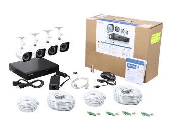 $320 off Zmodo 4CH 720P Network PoE Security Surveillance System